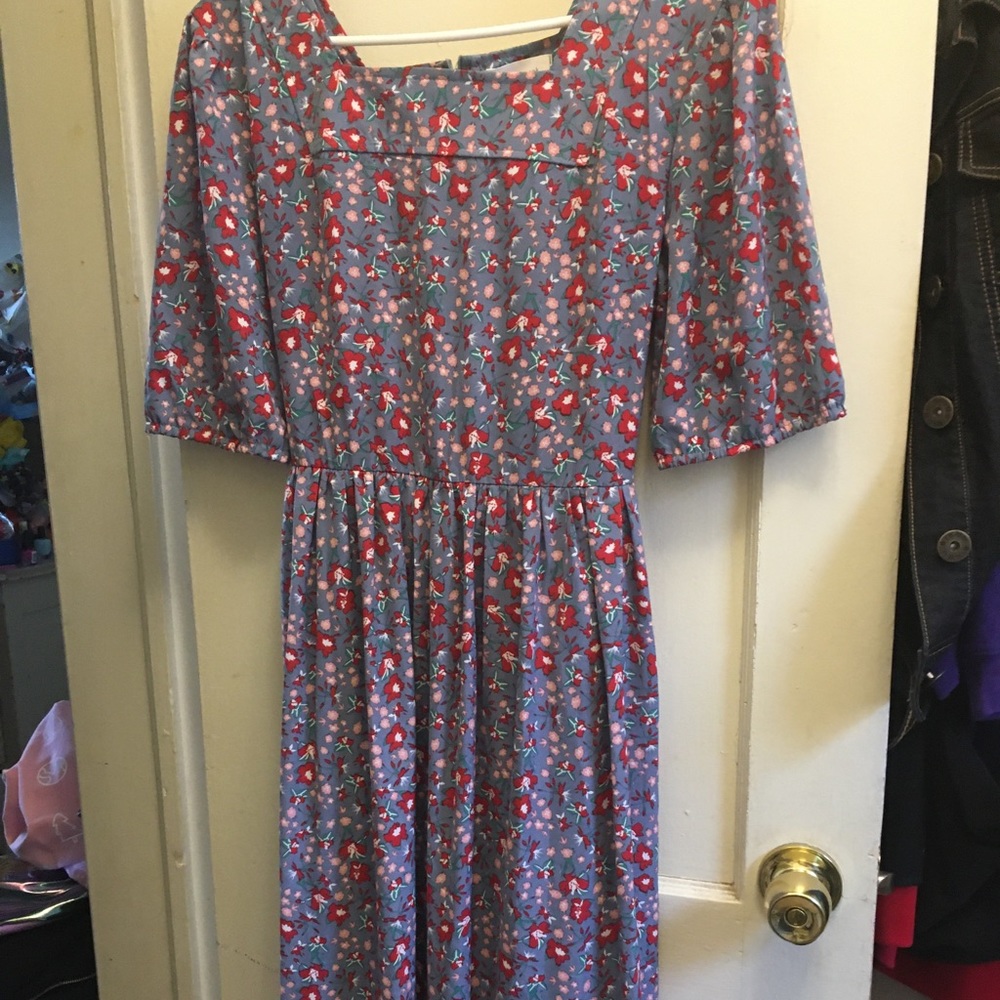Orange Creek LA Cottage Core  floral dress size L